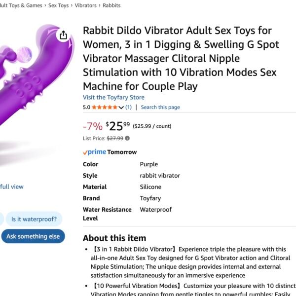 sex toy(need video)